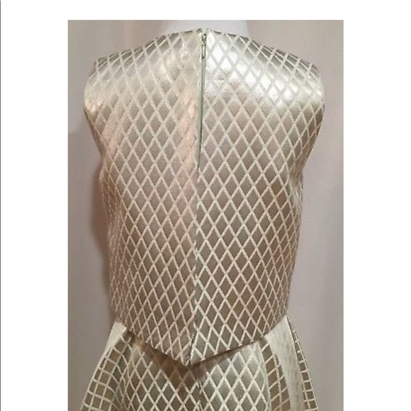 Erin Fetherston Birdie Silver Ivory Dress - Picture 10 of 10